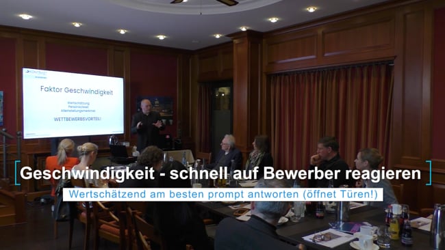 Geschwindigkeit und Persönlichkeit vorteilhaft nutzen