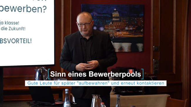 Sinn und Vorteile eines guten Bewerberpools