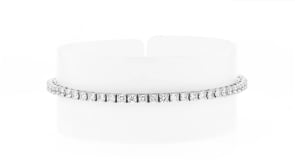 4.00 ct. t.w. Lab-Grown Diamond Tennis Bracelet in Sterling Silver
