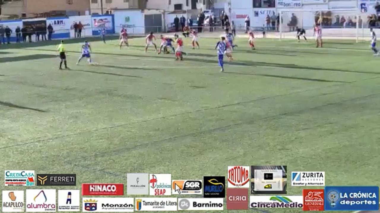 (RESUMEN y GOLES) Tamarite 1-1 At.Monzón Alumbra / J 9 / 3ª División