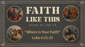 Where is your Faith?
