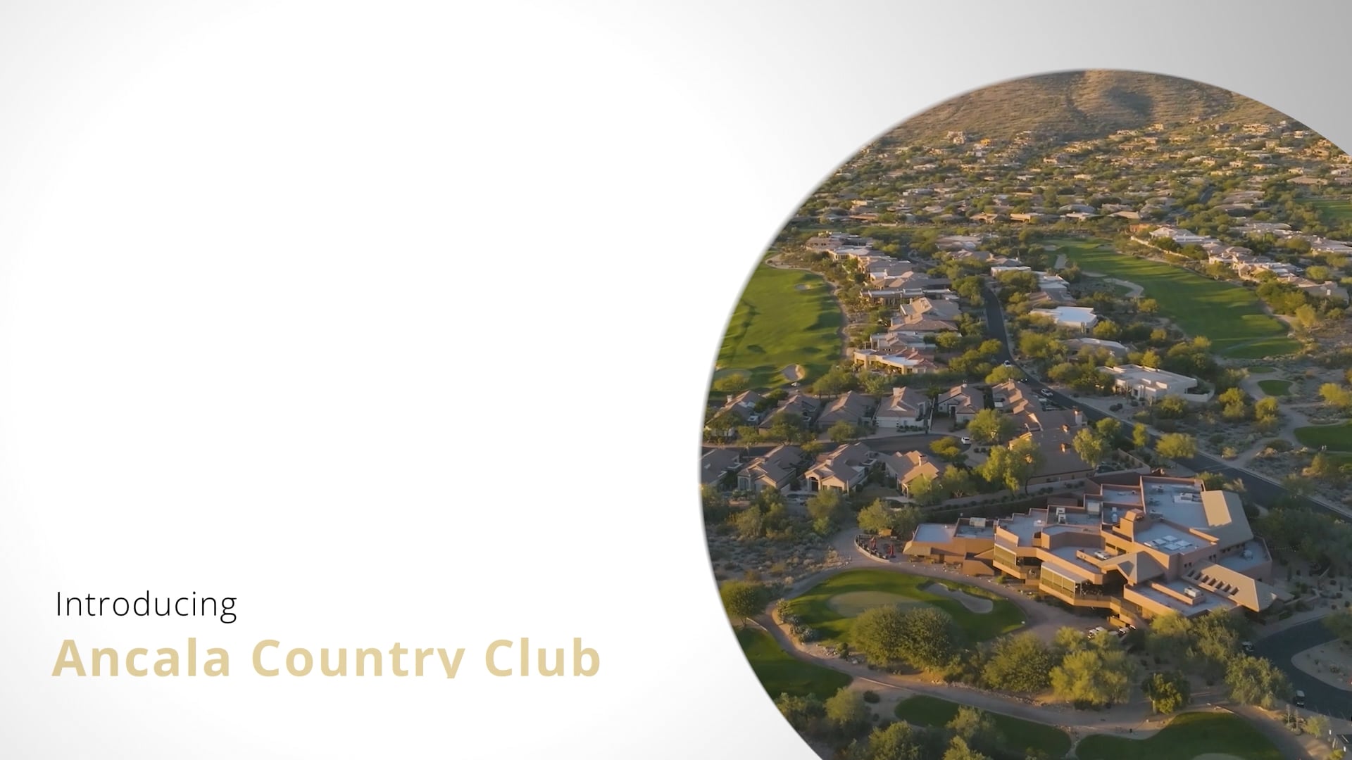 Jackie Miller - Introducing Ancala Country Club