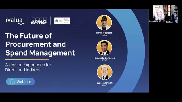 The Future of Procurement and Spend Management, presented by Ivalua and KPMG | 11.2.2023