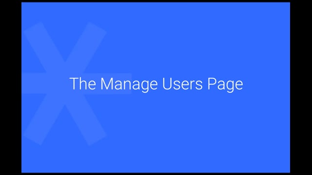 Pixami: Manage Users