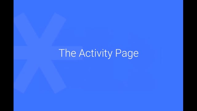 Pixami: Activity Page - Video Help