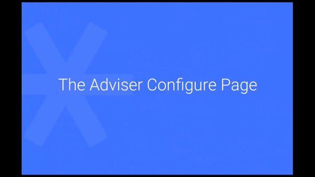 Pixami: Adviser Configure