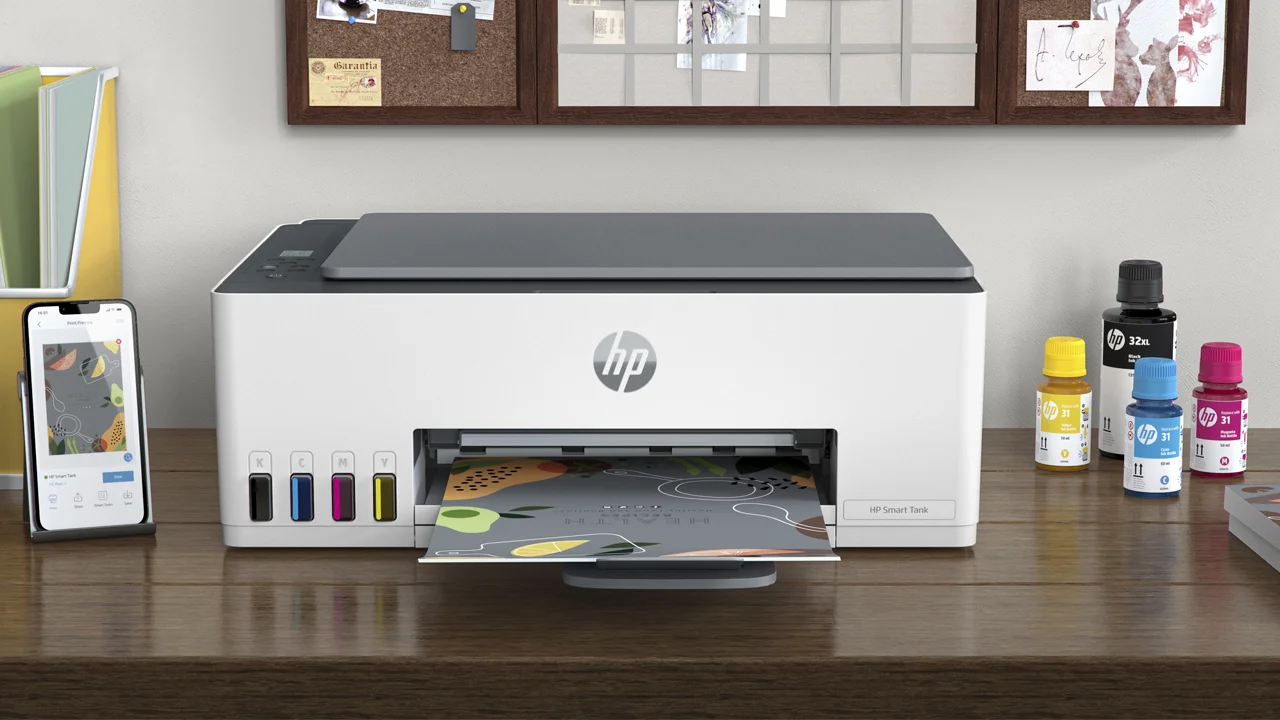 HP Smart Tank 7305 Wireless All-in-One Printer_1_1 on Vimeo