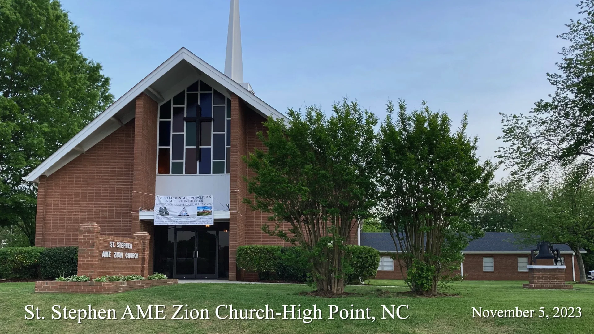 11052023 St. Stephen AME Zion Church-High Point, NC on Vimeo