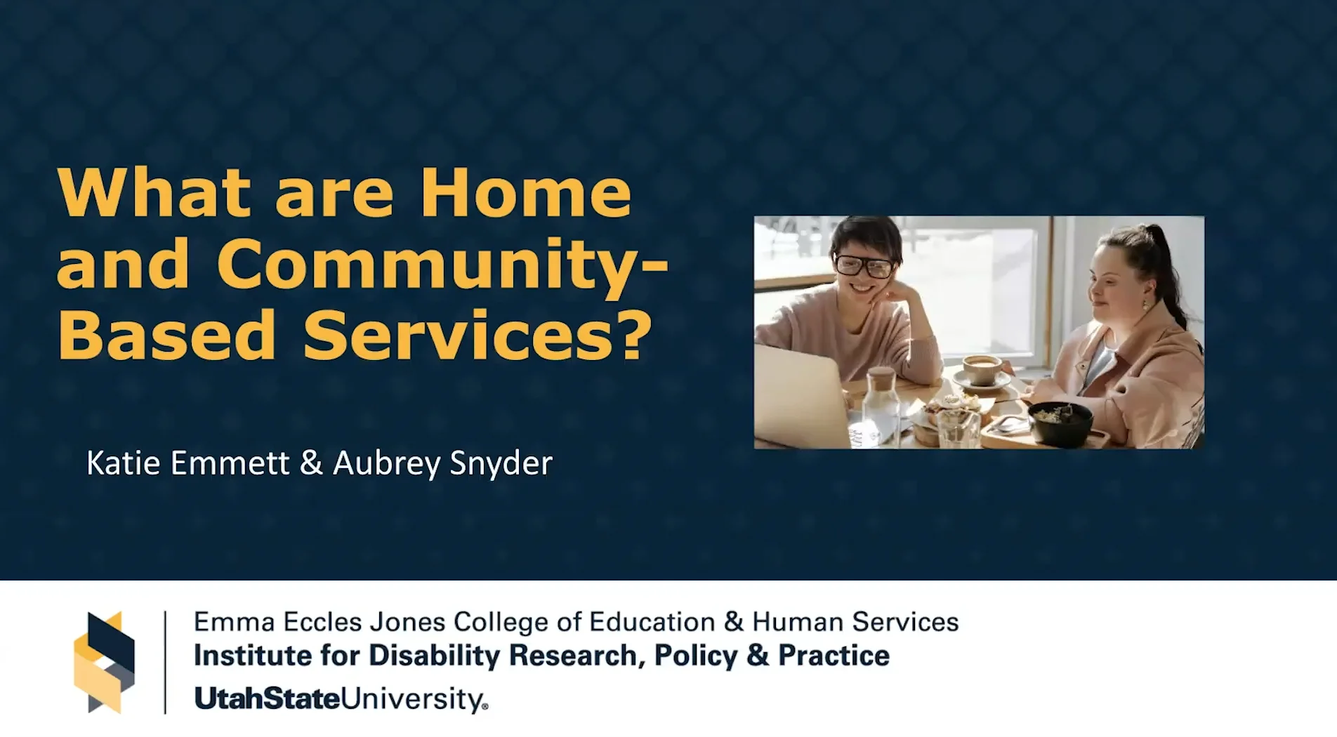 DHHS Training What are Home and CommunityBased Services? on Vimeo