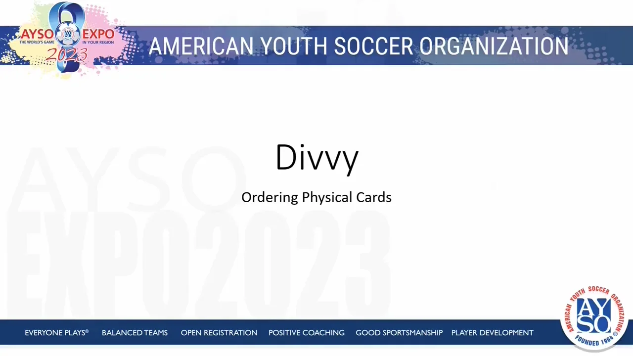 AYSO - Physical_Virtual Cards in Divvy