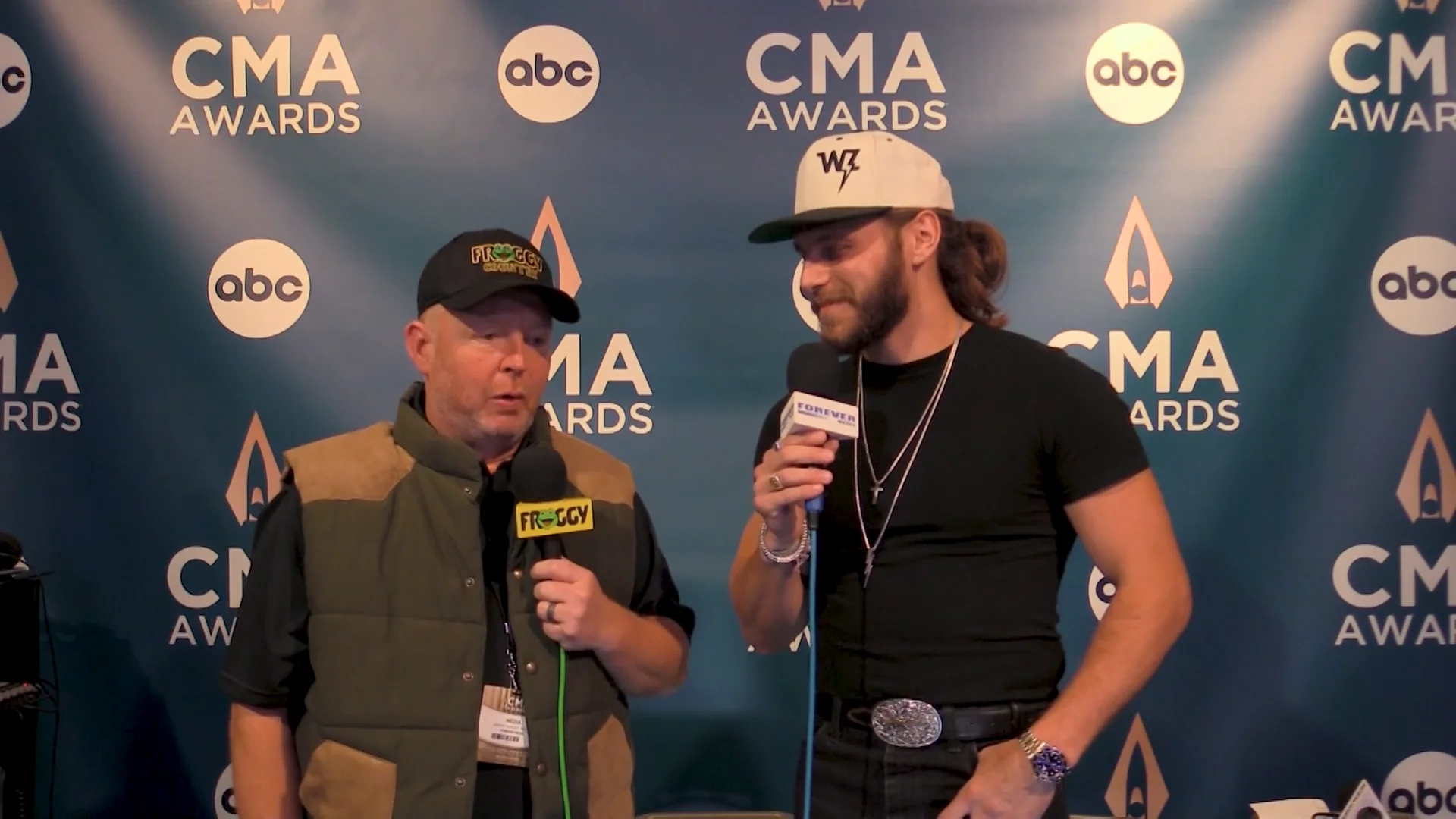 Danger talks to Warren Zeiders at the 57th Annual CMA Awards on Vimeo