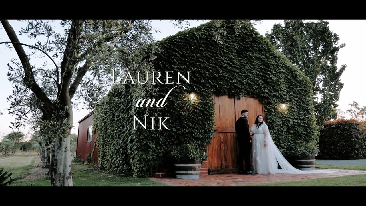 Olivehouse Wedding Video, Melbourne - Lauren and Nik
