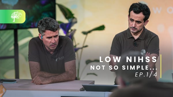 Low NIHSS... not so simple - Ep.1/4