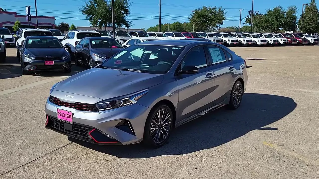 NEW 2024 KIA FORTE GTLine IVT at Peltier KIA of Tyler (NEW) T7322 on