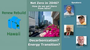 Renew Rebuild Hawaii                                Net Zero in 2046?