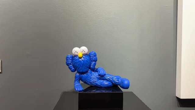 KAWS, 'KAWS: TIME OFF' Blue Vinyl Figure (2023), Available for Sale