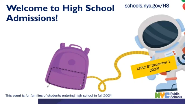 How to Apply to a Public District High School
