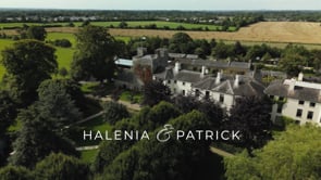 A Fusion of Cultures and Love: Halenia and Patrick's Unforgettable Wedding at Barberstown Castle