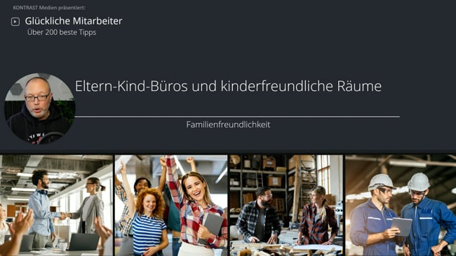 Eltern-Kind-Büros und kinderfreundliche Räume
