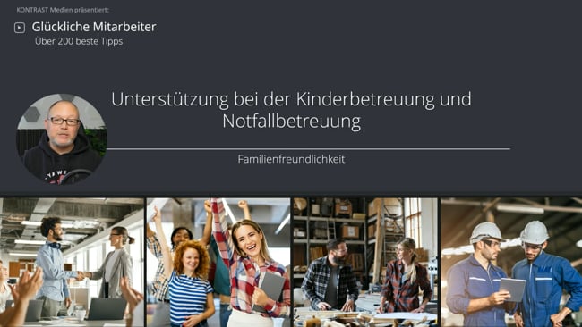 Unterstützung bei der Kinderbetreuung und Notfallbetreuung