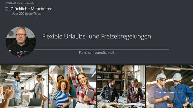 Flexible Urlaubs- und Freizeitregelungen
