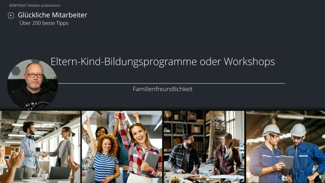 Eltern-Kind-Bildungsprogramme oder Workshops