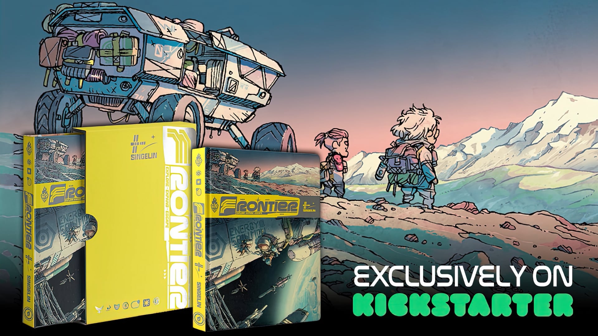 FRONTIER Graphic Novel Trailer (2024) | Videos & Movies on Vimeo