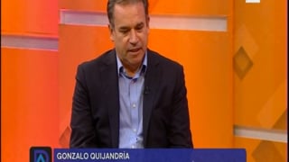Entrevista a Gonzalo Quijandría en Canal 7