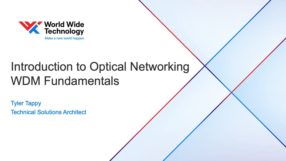 Introduction to Optical Networking Training