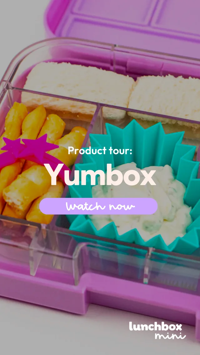 Yumbox 6 Compartment Lunchbox in Lulu Purple Paris – Annie's Blue