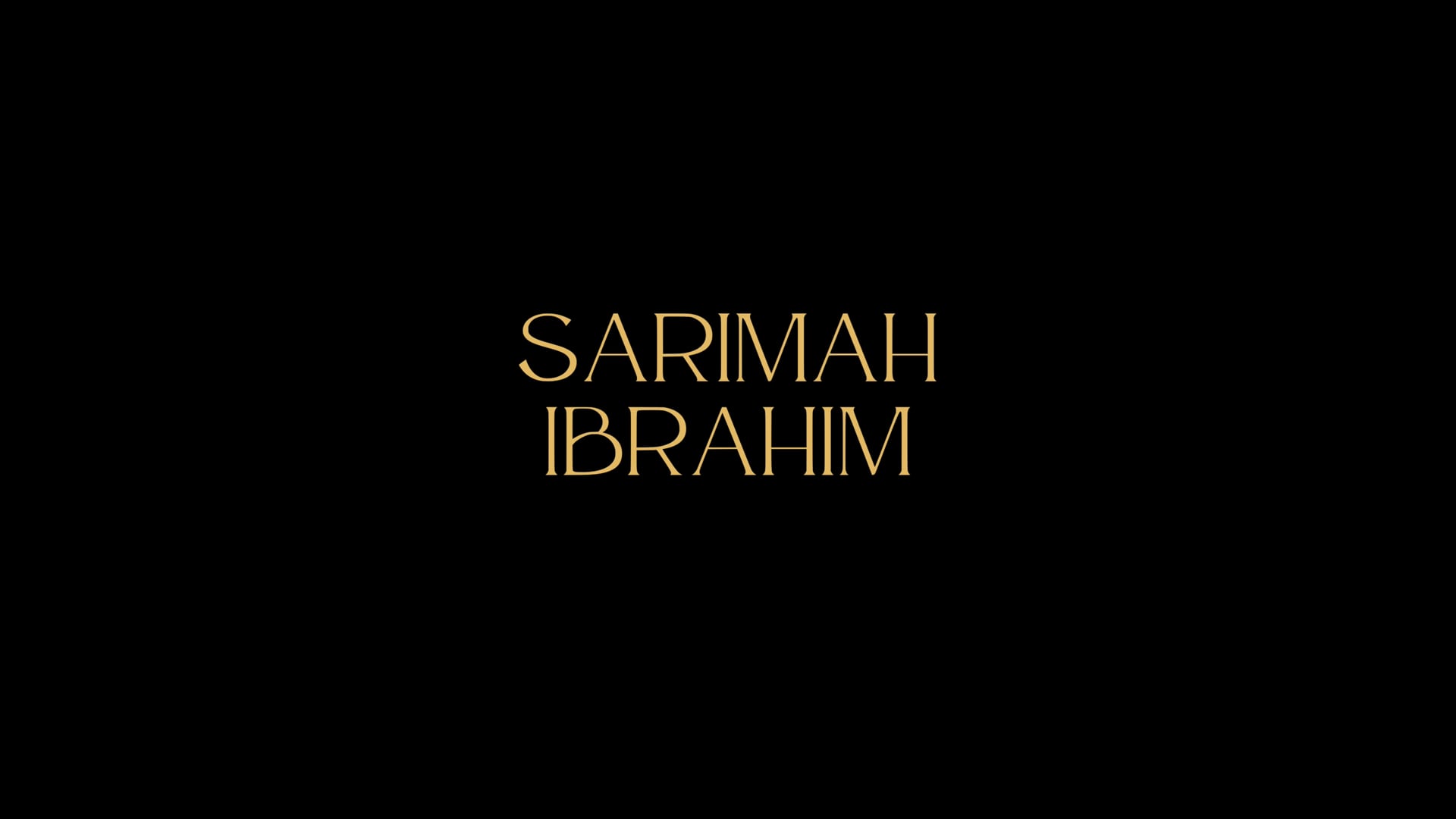Sarimah Ibrahim - Actress Showreel (4K)