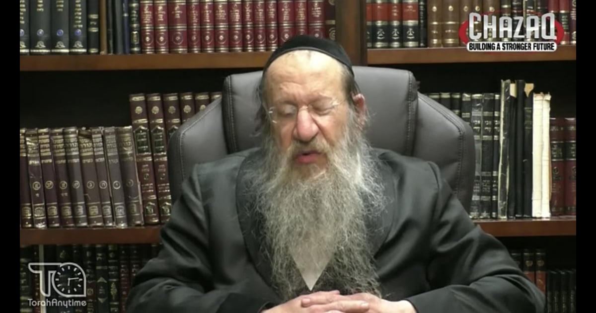 R' Yitzchok Sorotzkin | The Weekly Message from the Rosh Yeshiva: The ...