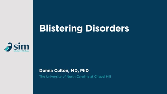 Blistering Disorders