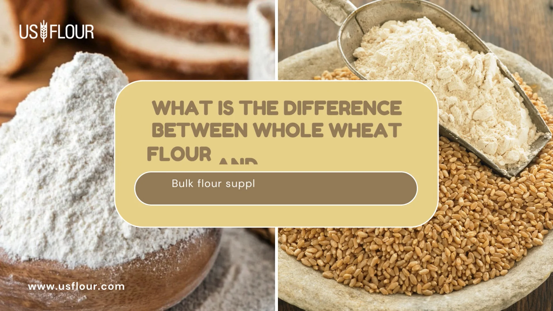 What Is the Difference Between Whole Wheat Flour and Bread Flour on Vimeo