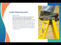 Introduction to Ladder Safety