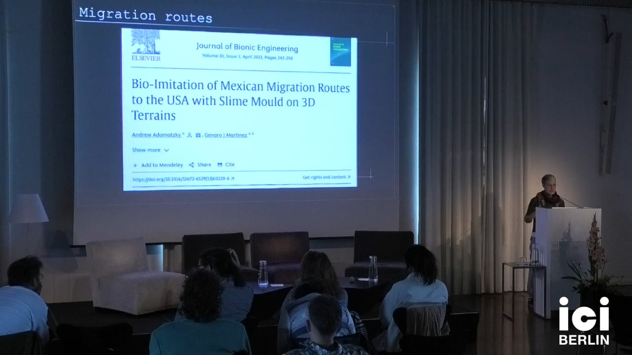 Talk by Maria Dębińska