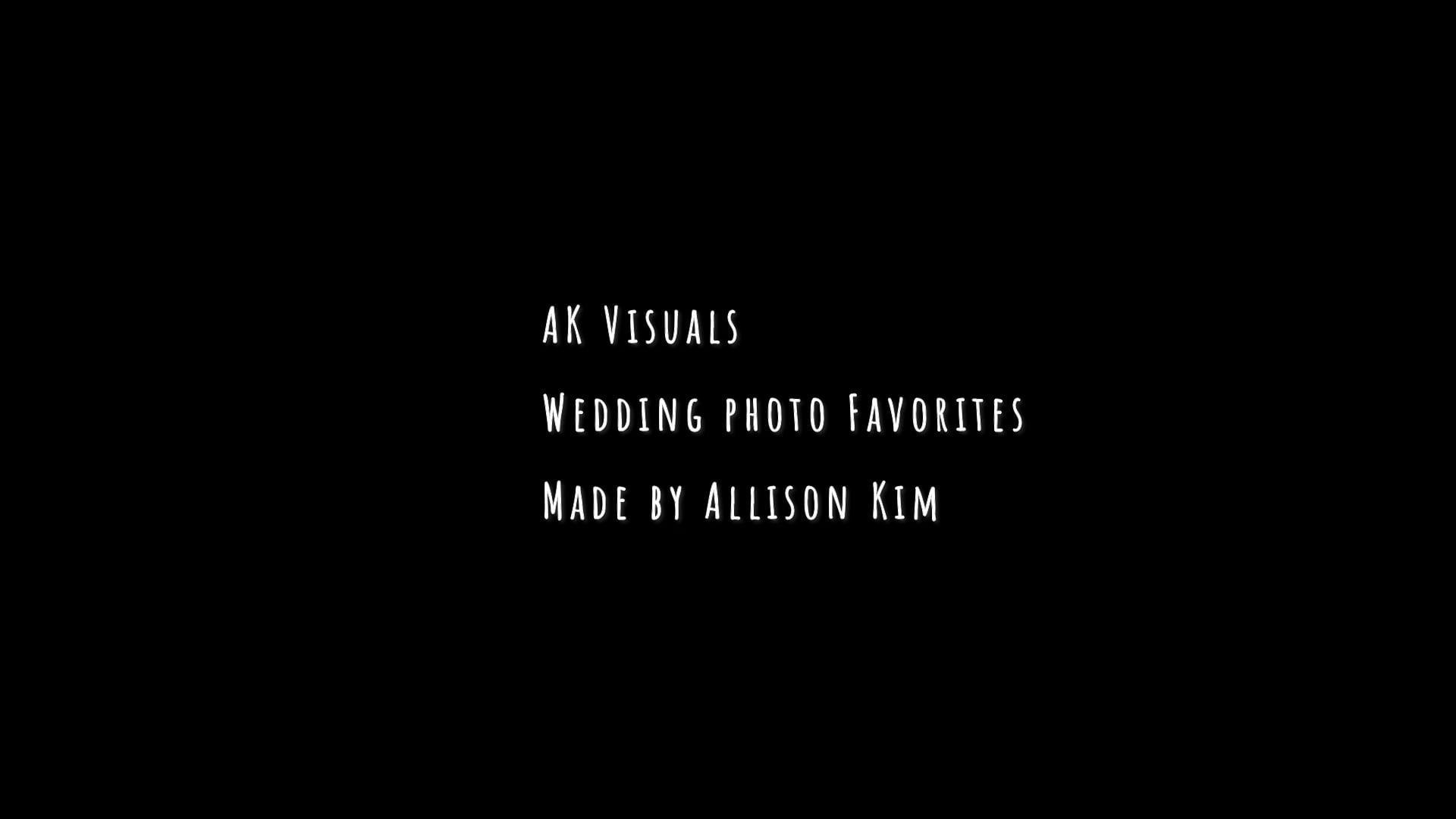 Promotional video thumbnail 1 for AK Visuals Co