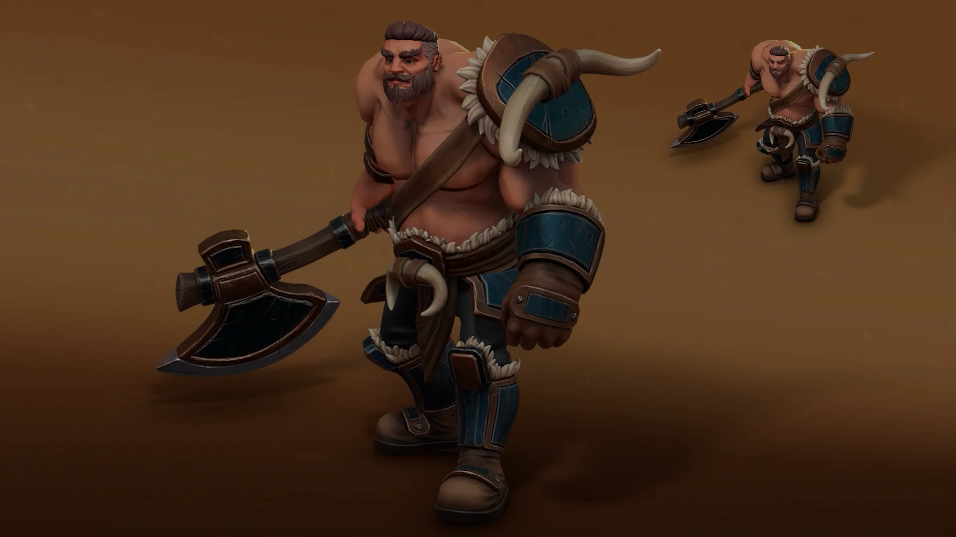 完璧すぎて可愛げがない Stylized Warrior 01 - Low Poly Heroes Fantasy Characters 絵画