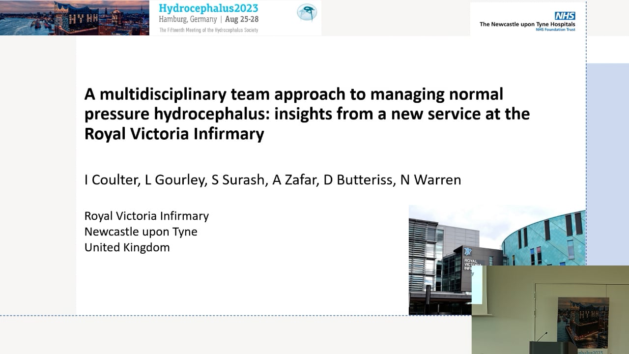 S28. Ian Coulter - A multidisciplinary team approach to managing normal pressure hydrocephalus, insights from a new service at t