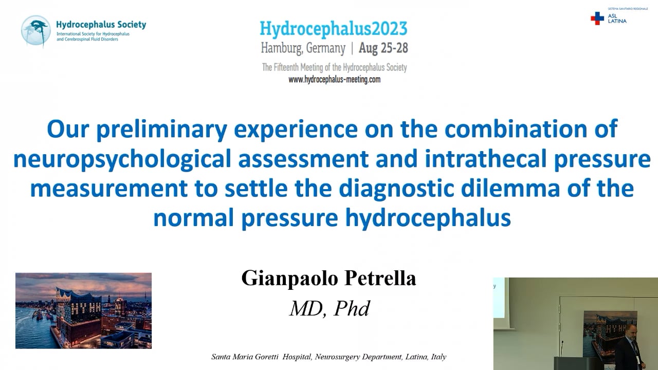 S28. Peter Smielewski - Reversible dementia project, impact on improvement in awareness, diagnosis and management of normal pres