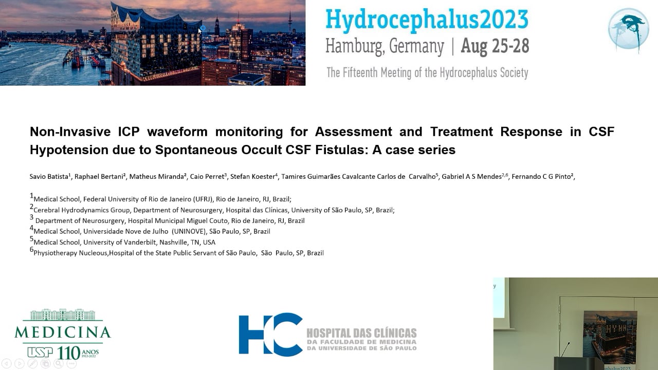 S28. Raphael Bertani - Non-Invasive ICP Waveform Monitoring for Assessment and Treatment Response in CSF Hypotension due to Spon