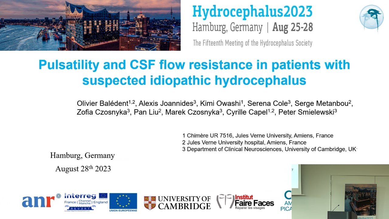 S31. Olivier Baledent - Pulsatility and CSF flow resistance in patients with suspected idiopathic hydrocephalus