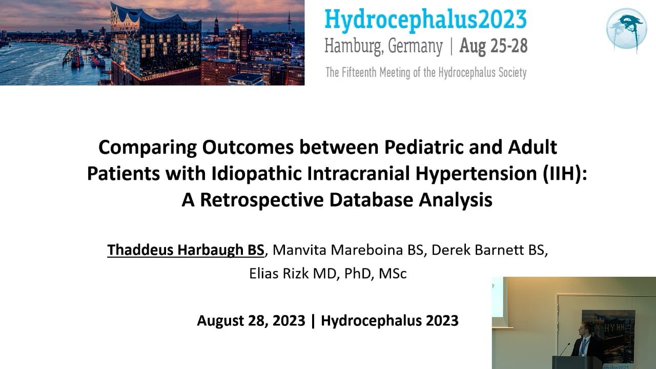 S25. Thaddeus Harbaugh - A comparison of outcomes between pediatric and adult patients with idiopathic intracranial hypertension
