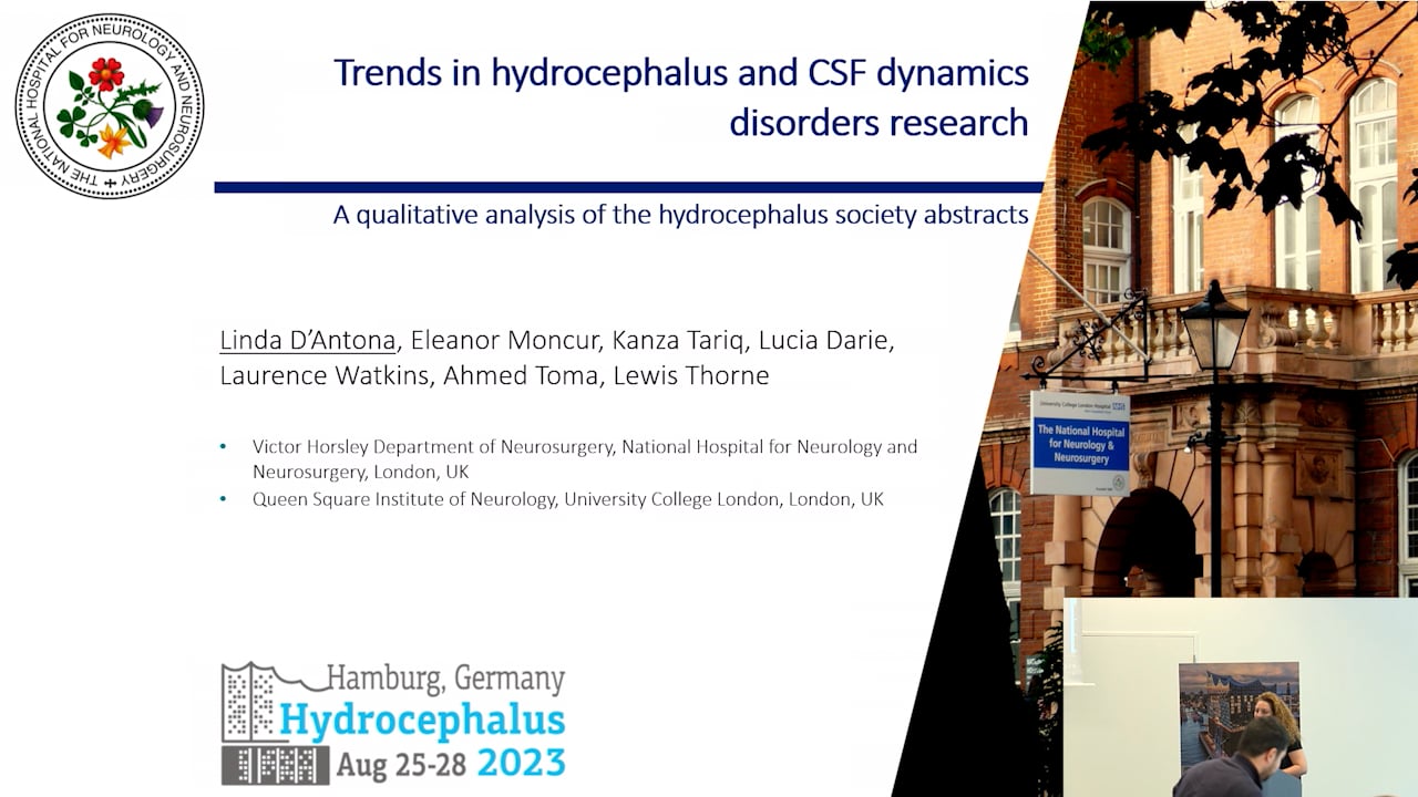 S29. Linda D’Antona - Trends in hydrocephalus and CSF dynamics disorders research, A qualitative analysis of the hydrocephalus s
