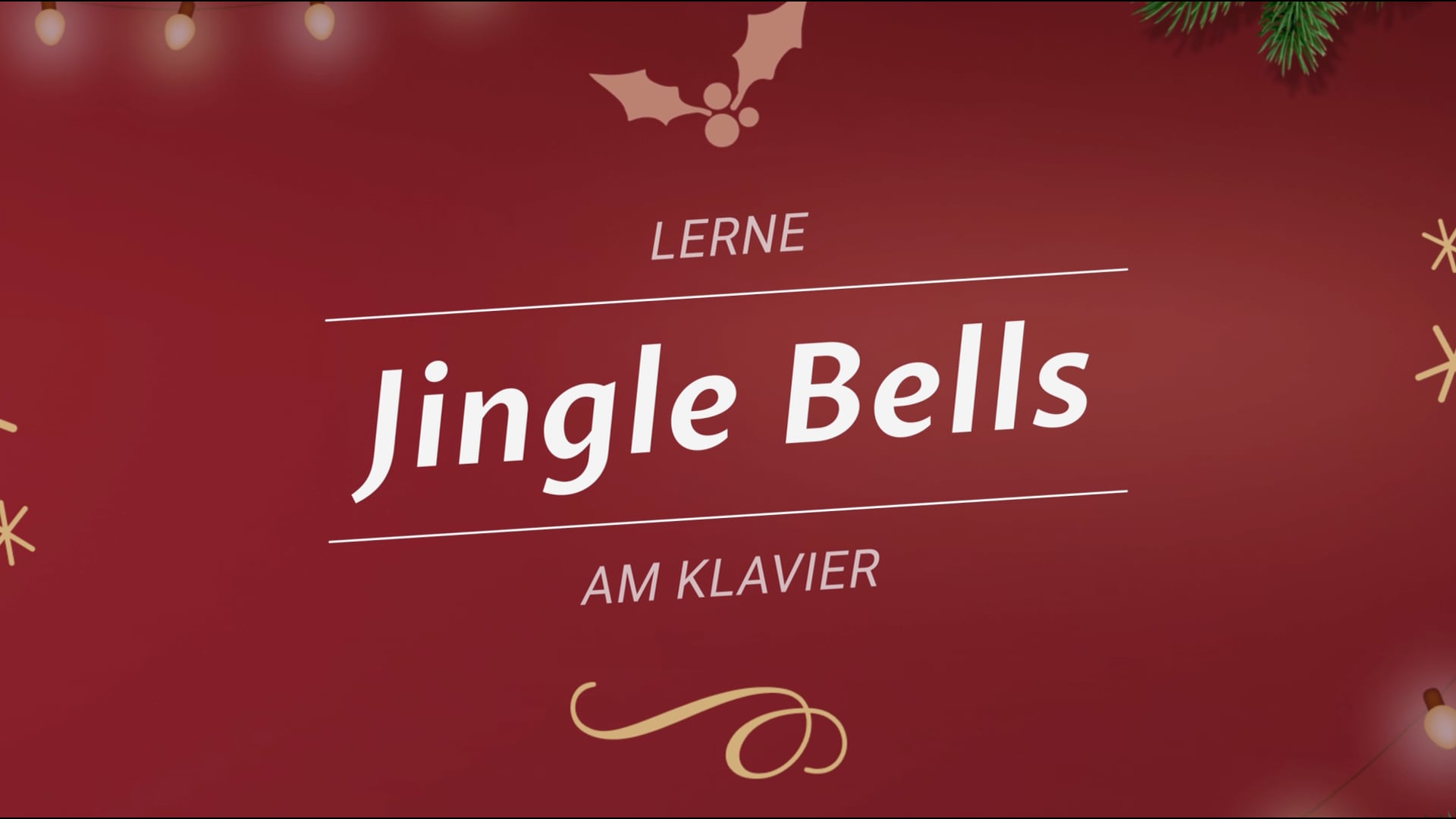 Song Tutorial: Jingle Bells