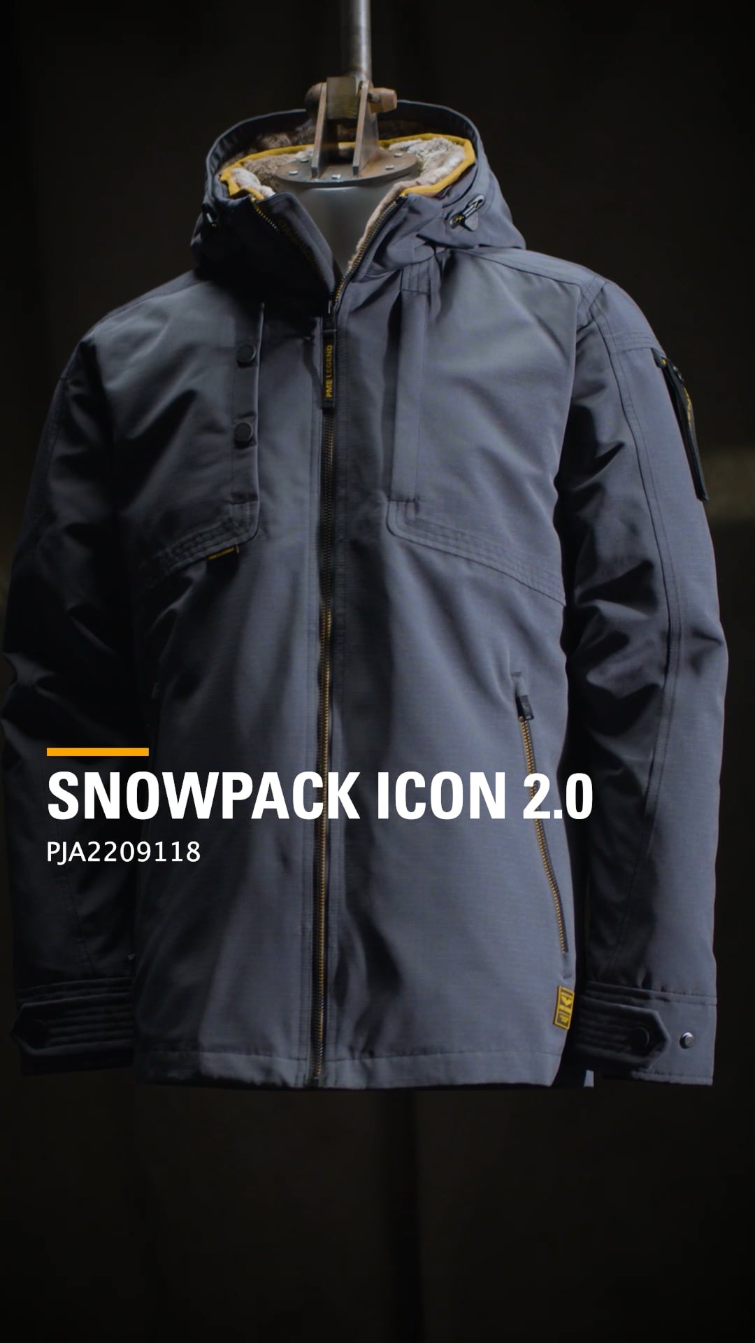 PME Legend Jacket Snowpack Icon 2.0 Black PJA2309115-999 order online