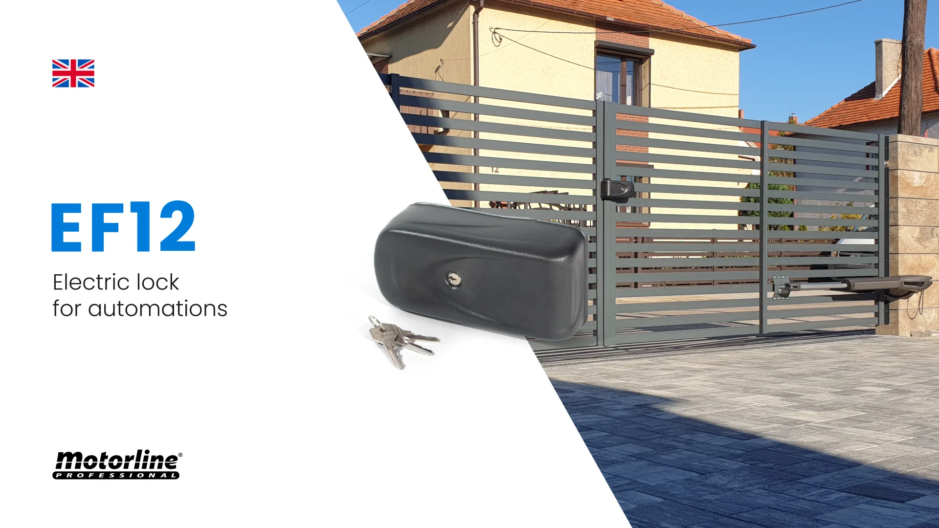 EF12 + JAG Electric lock for automations (EN) on Vimeo