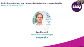 Friday 10 November 2023 - Reflecting on the past year: Managed detection and response insights