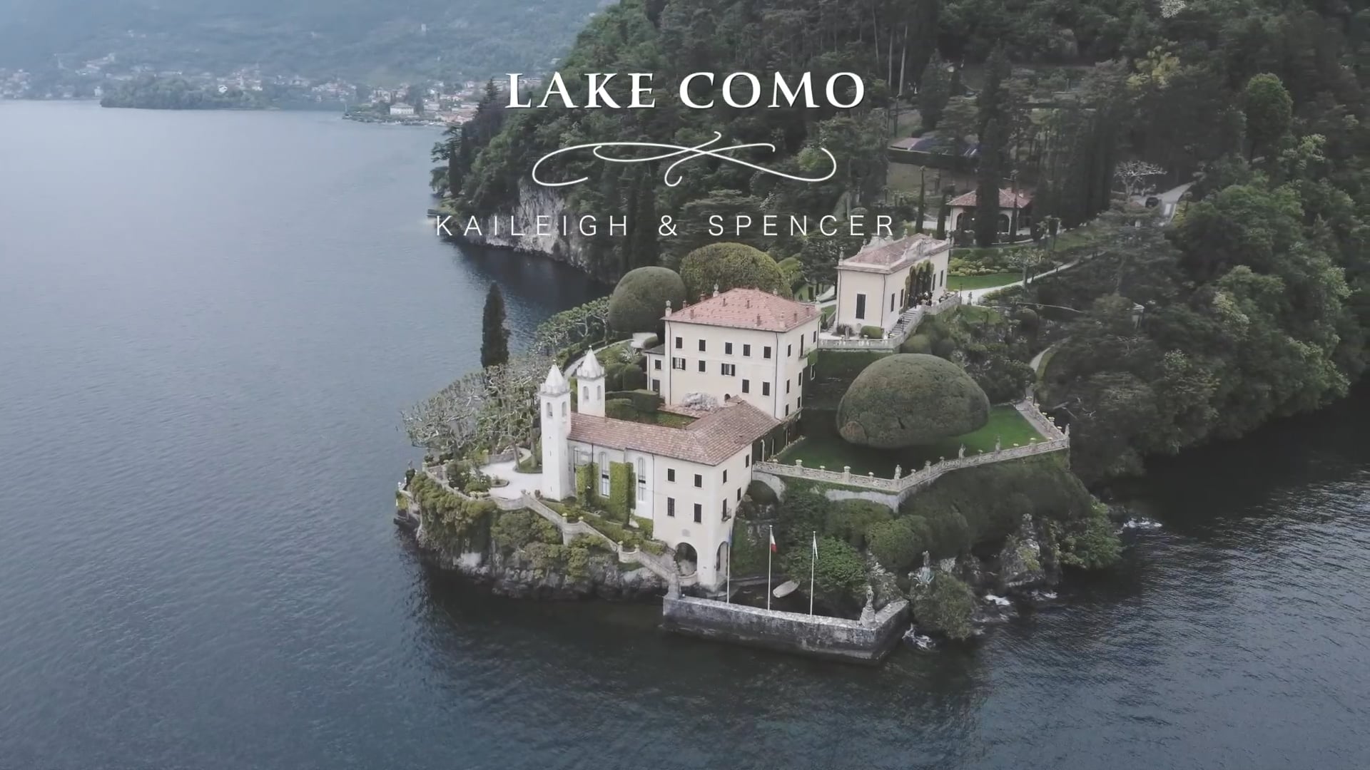 Wedding film at Villa Balbianello