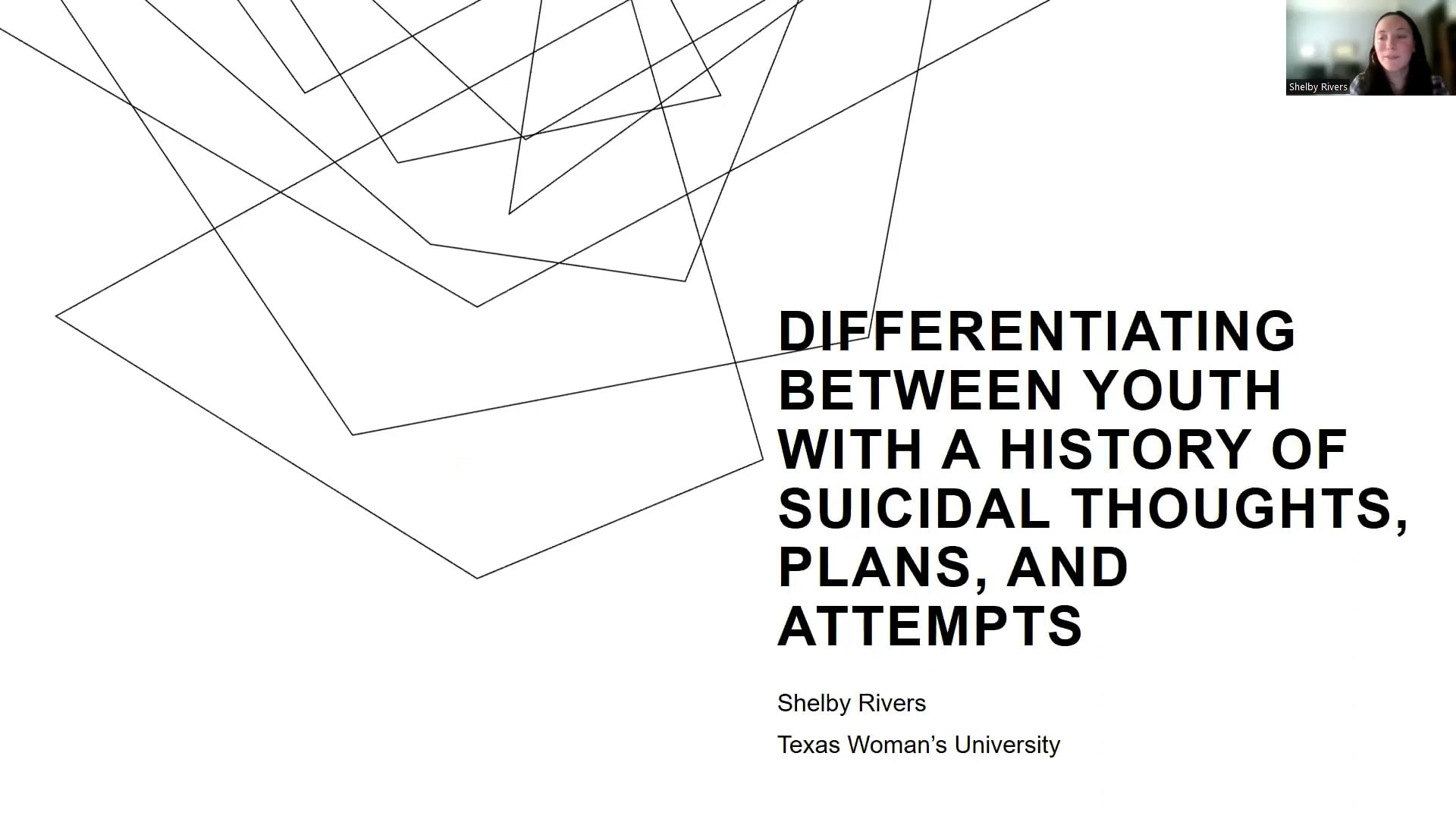 Differentiating Between Youth with a History of Suicidal Thoughts, Plans, and Attempts